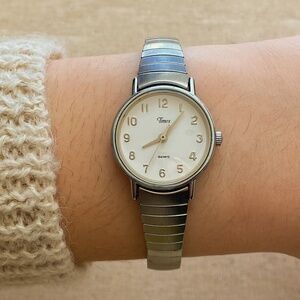 Timex, Working/Silver/Elastic